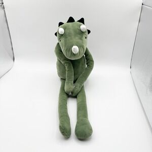 PILLOWFORT Green Dinosaur 22" Plush Pillow Long Arms Legs Triceratops Target